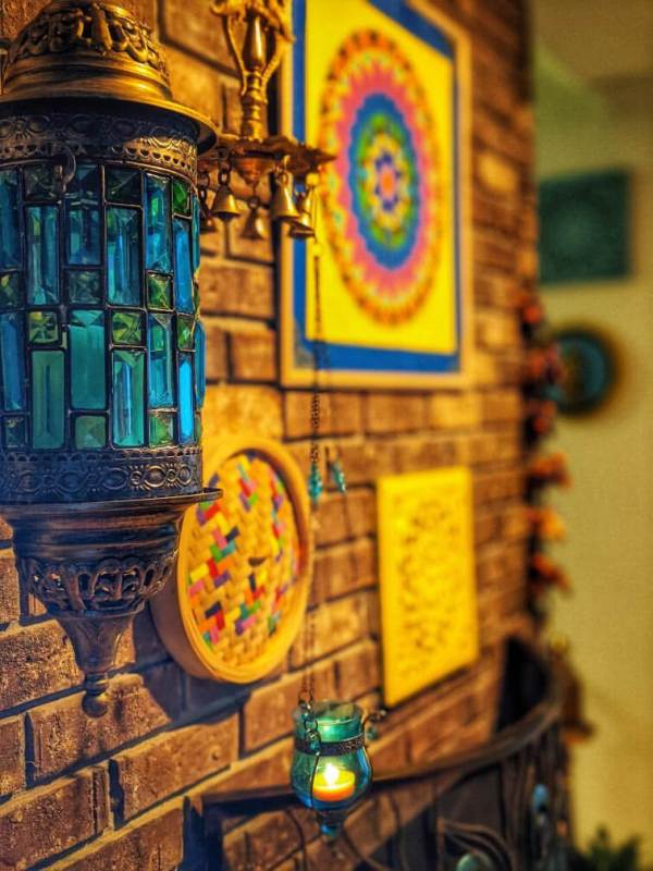One look at Thenmozhi's home will transport you to India! With greenery and temple elements, this South Indian Home in USA glows with abundance and piety.