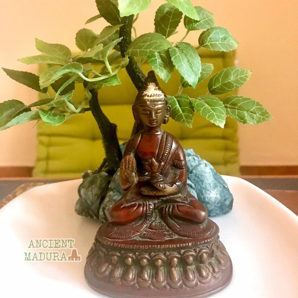 Red Brass Buddha