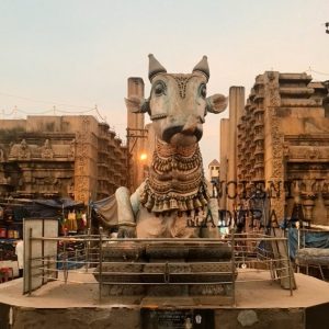 Nandhi Statue Pudhumandapam Madurai