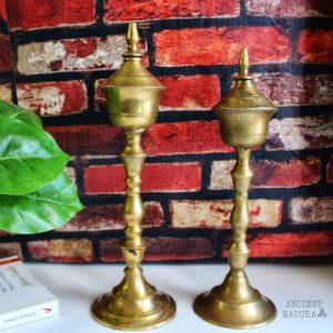 Buy Brass Handmade Single wick Kerosene Lamp