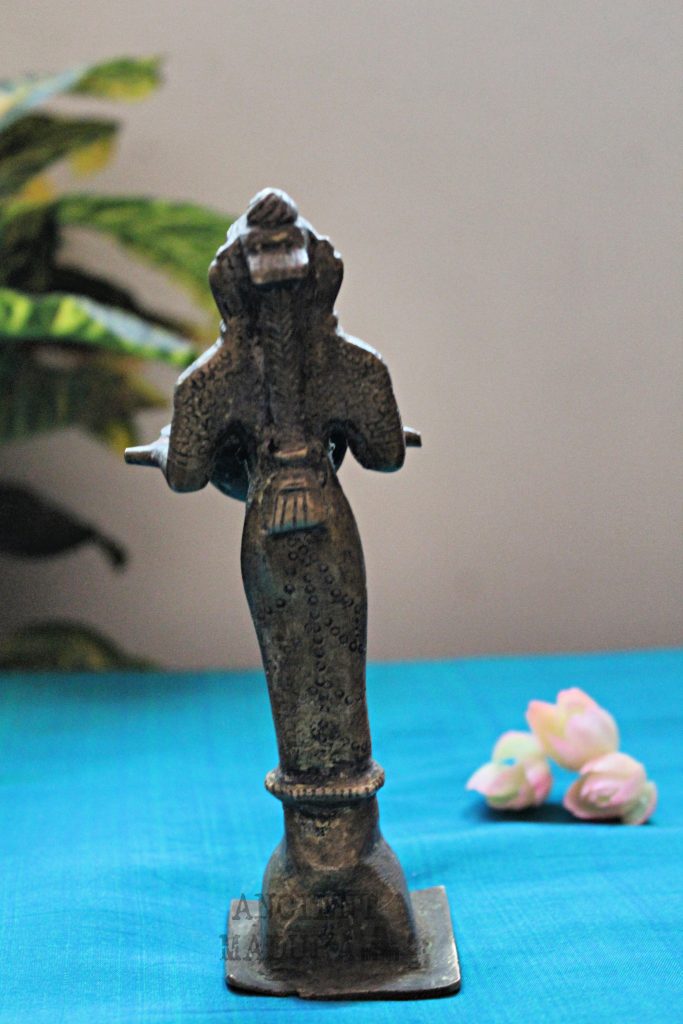 Ancient Brass Paavai Vilakku / Deepam Lady - Ancient Madurai