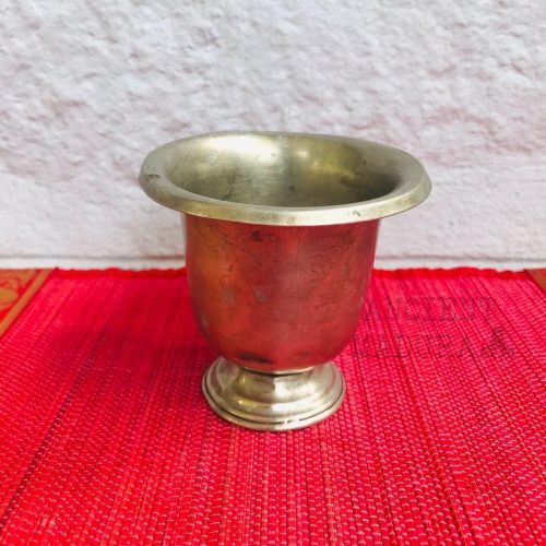 German Silver curved tumbler