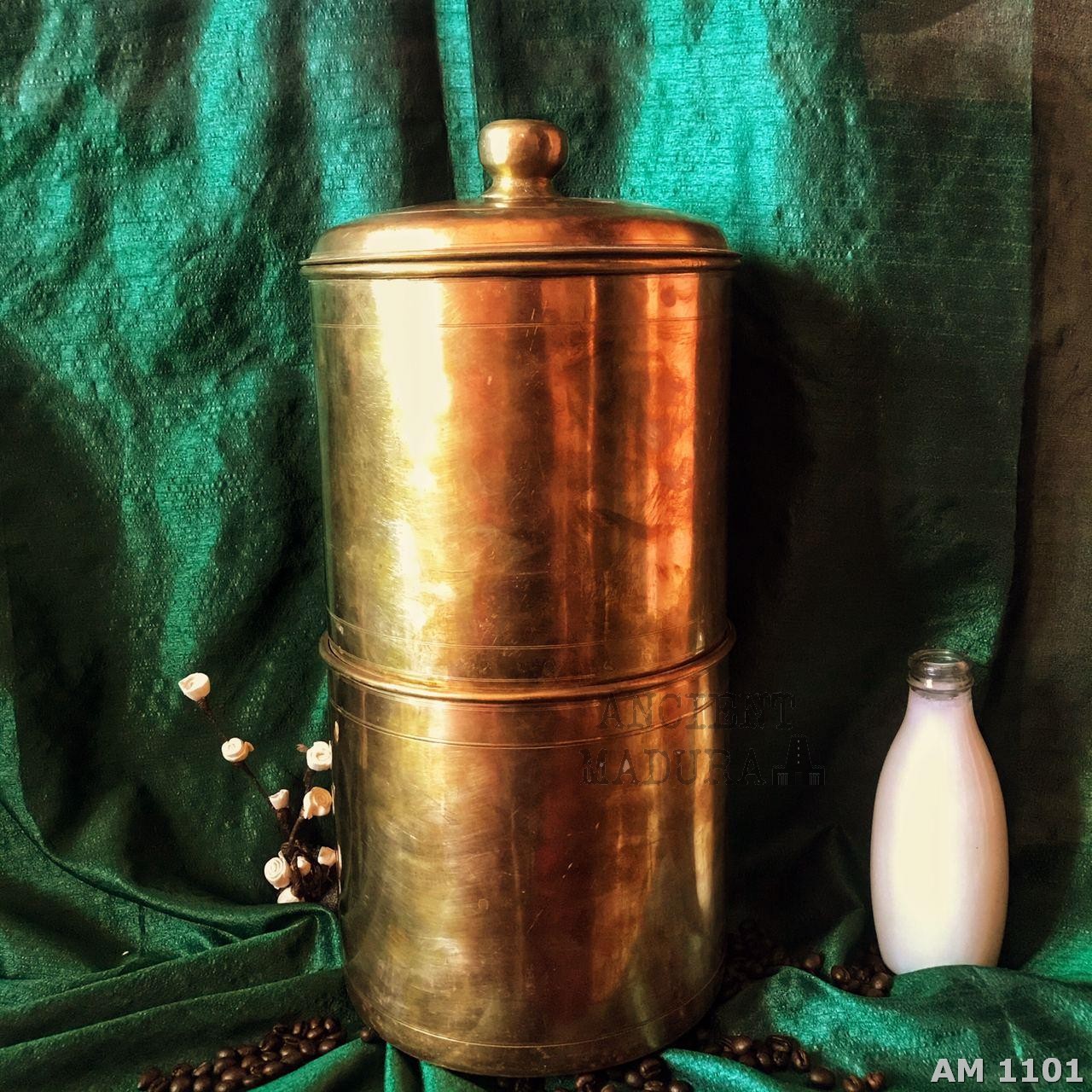 Brass Coffee filter used for making Kumbakonam Degree Coffee