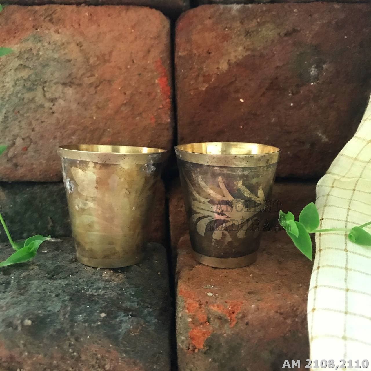 Brass Tumbler Mini Ancient Madurai