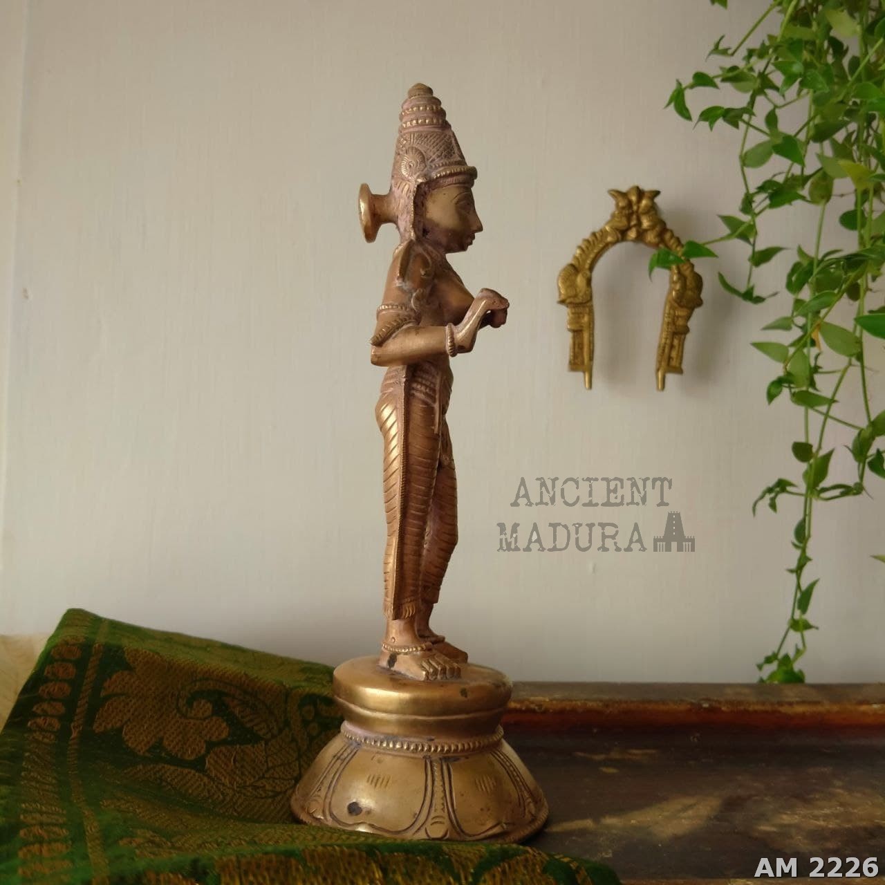Bronze Goddess Bhudevi Statue