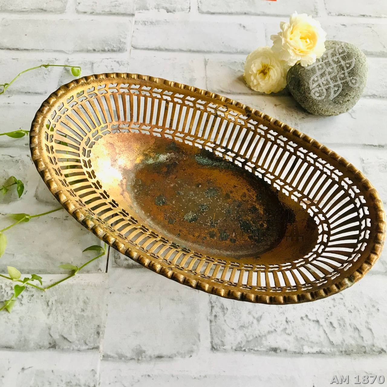 Brass Basket