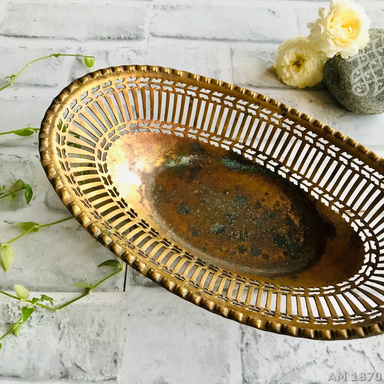 Brass Basket