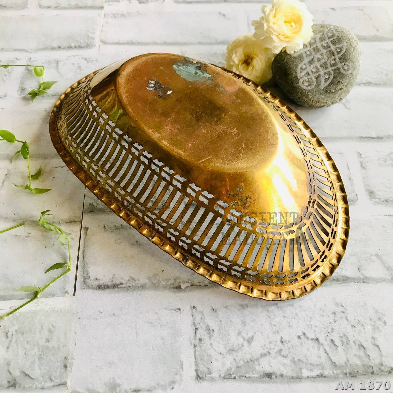 Brass Basket