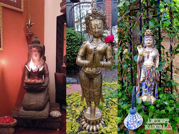 Viji Sankaran collection of statement statues