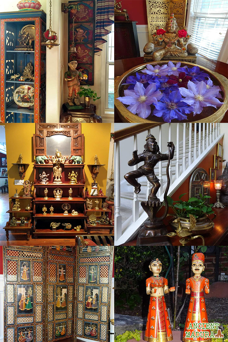 Dolls and arrangements around the home