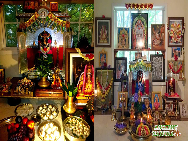 Viji Sankaran's pooja room