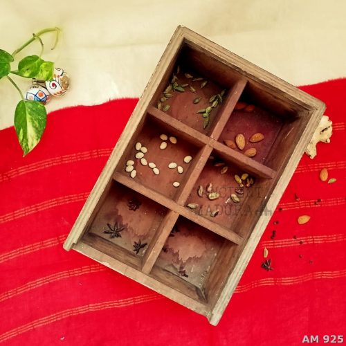 Wooden Spice Box