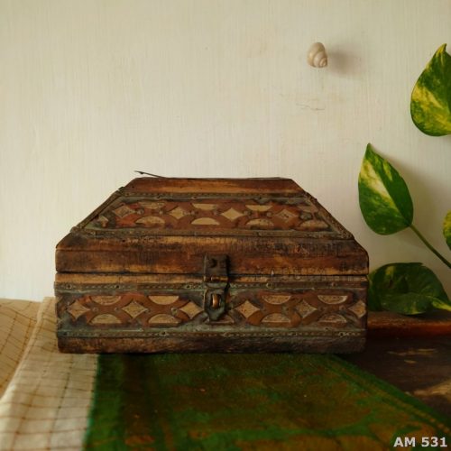 wooden jewellery box antique