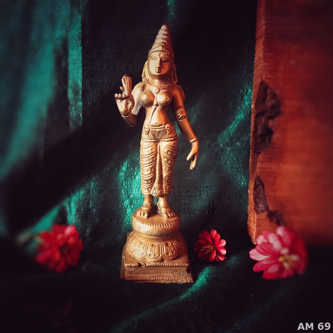 Bronze Statue of Goddess Bhudevi