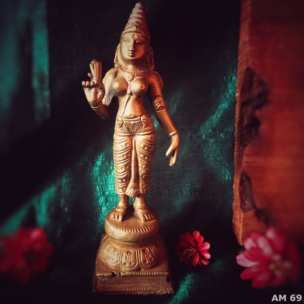 Bronze Statue of Goddess Bhudevi