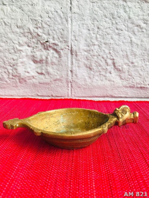 Bronze mortar with elephant face