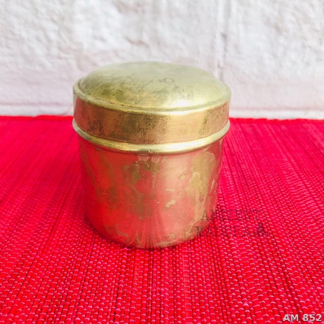 German Silver with lid for storage