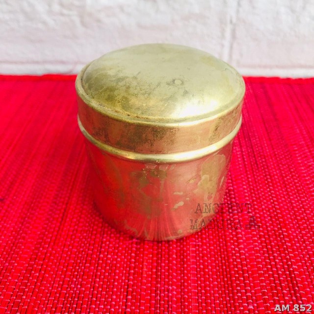 German Silver with lid for storage
