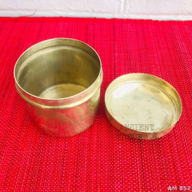 German Silver with lid for storage