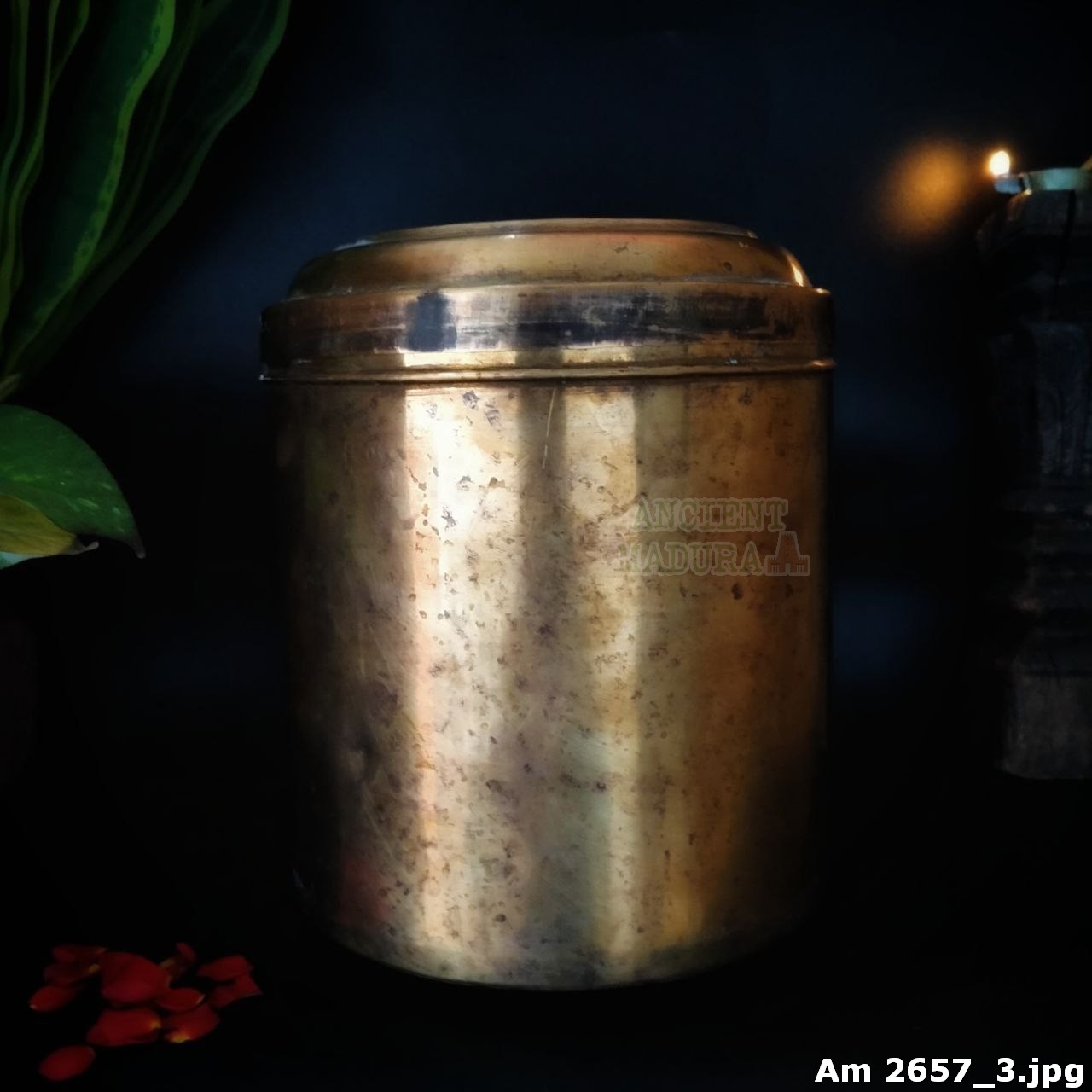 Brass Box with lid for storage - Image 3