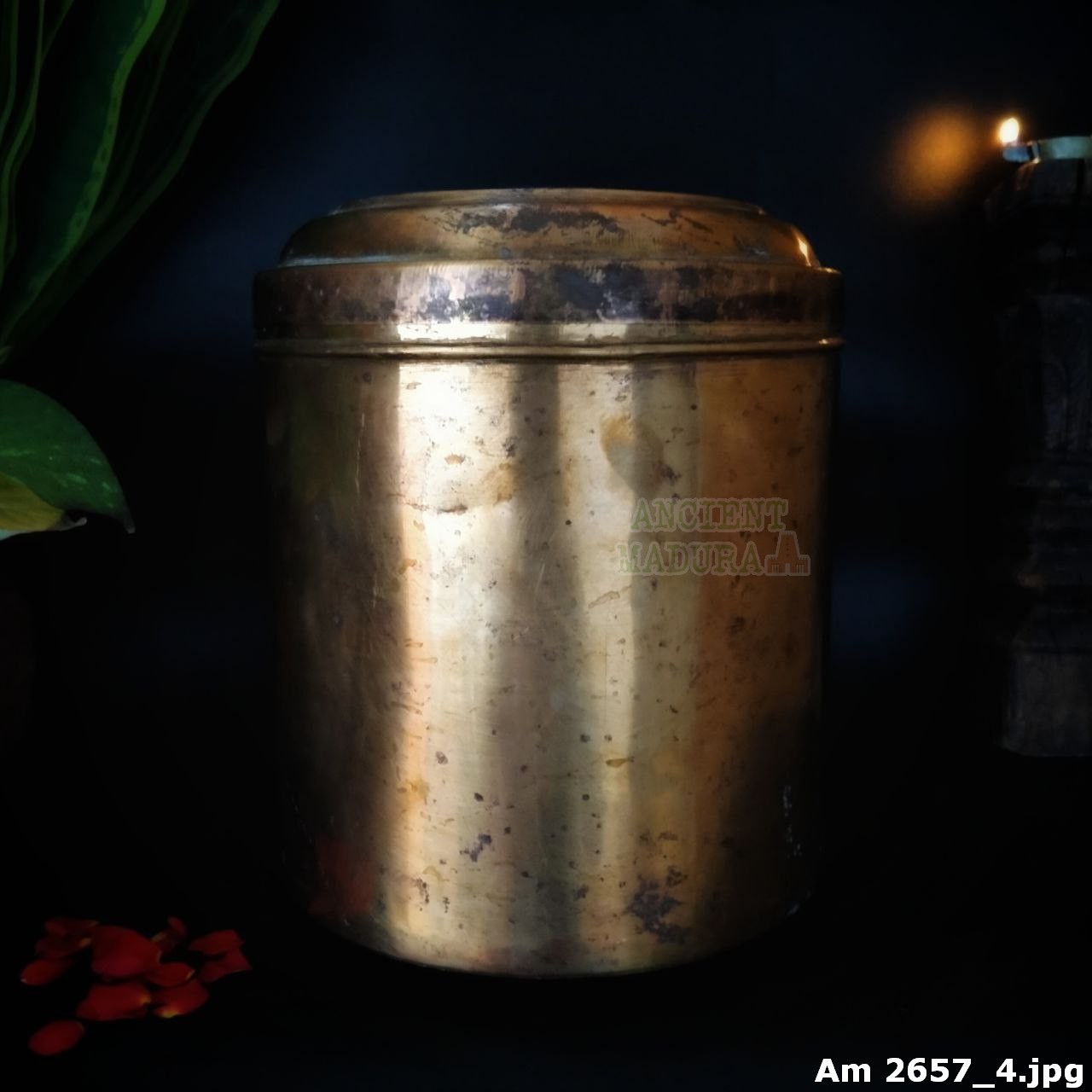 Brass Box with lid for storage - Image 4