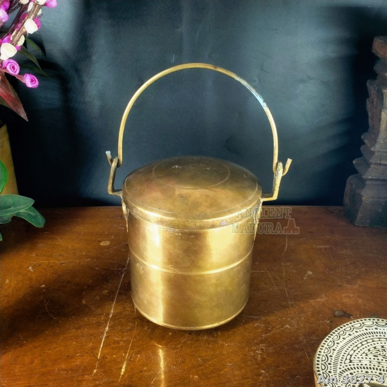 Brass thooku Vessel