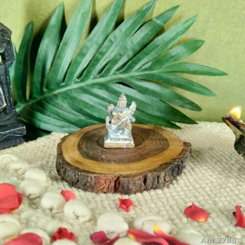 Brass Goddess Saraswati Statue