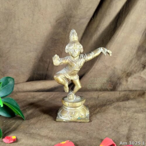 Bronze Dancing Balakrishna statue