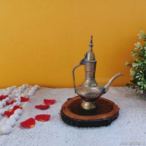 Brass Arabic Coffee pot / Brass Dallah