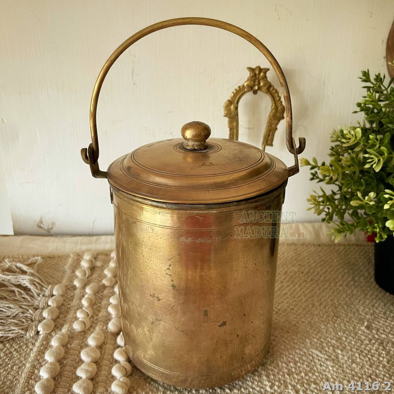 Brass Thooku Vessel - Image 3