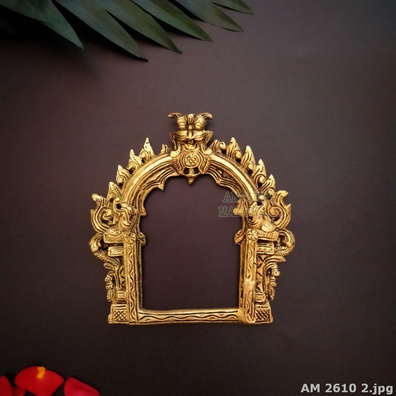 Brass prabhavali for wall decor