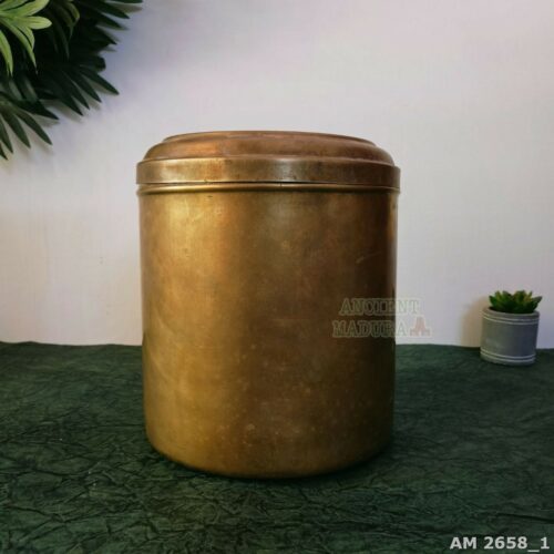 Brass Box with Lid for Storage