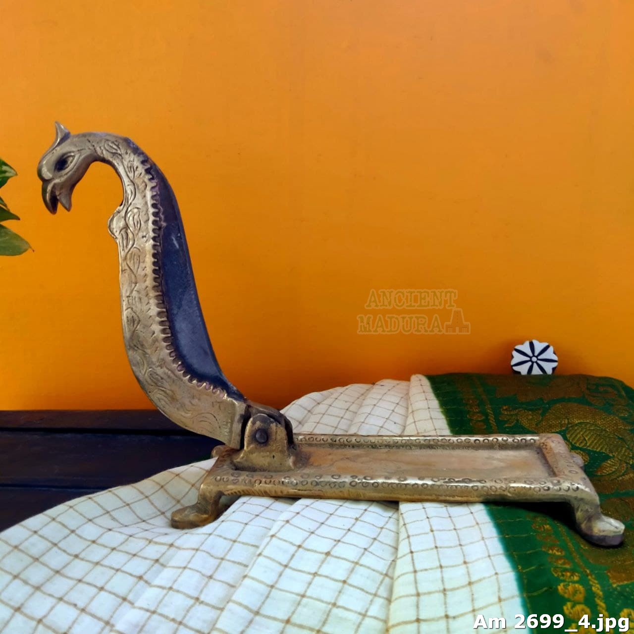 Peacock shaped traditional vegetable cutter