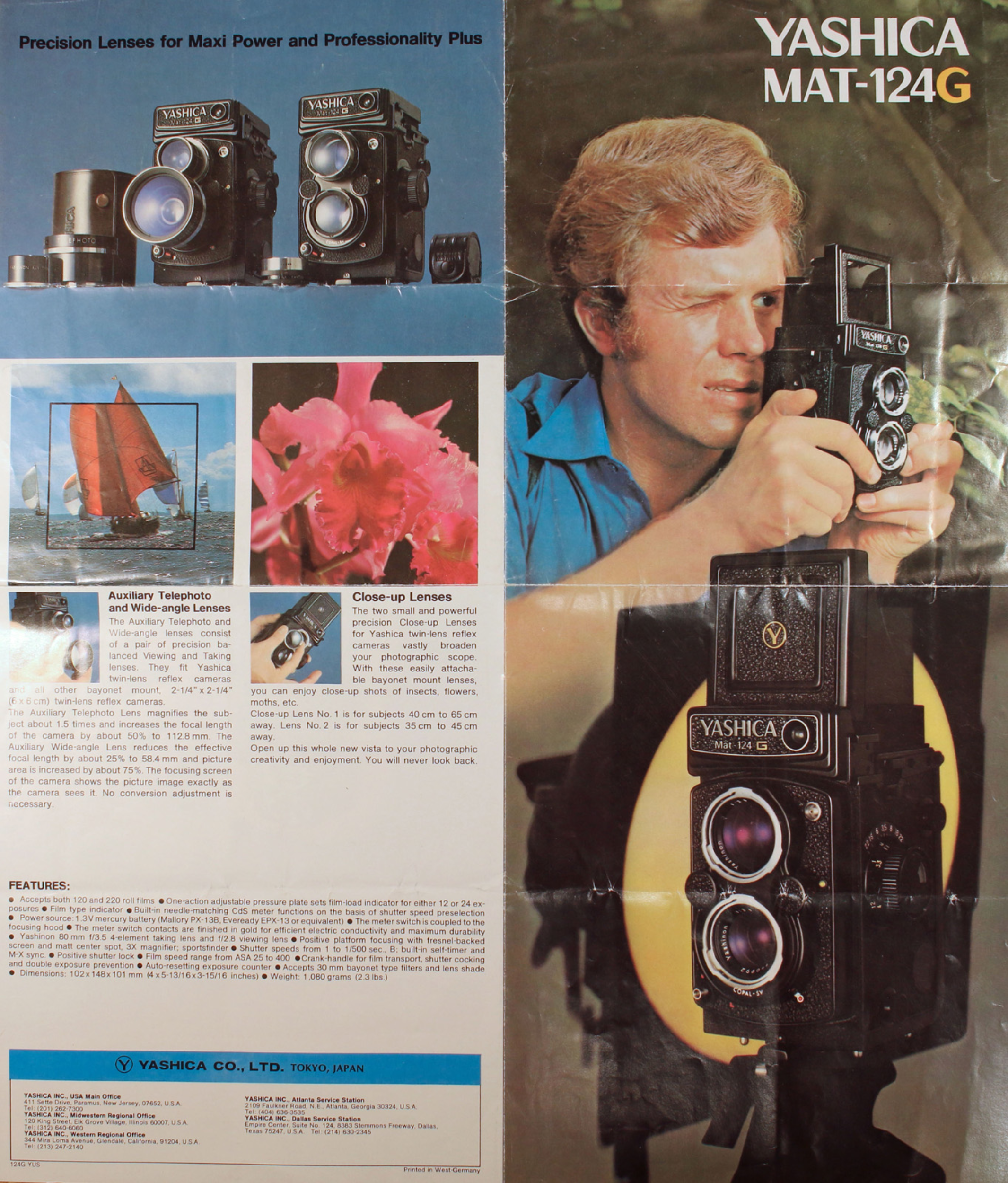 Yashica Mat Brochure