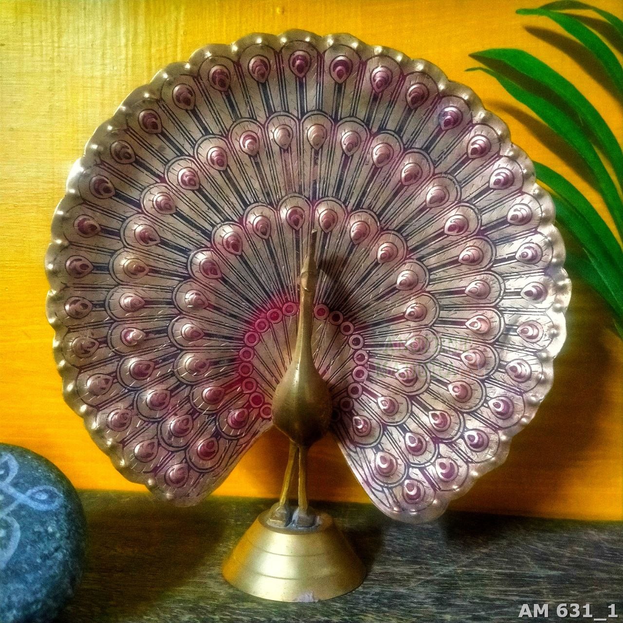 Brass Peacock