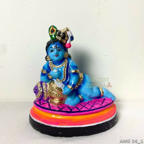 Handcrafted Golu Dolls - Crawling Krishna