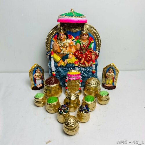 Handcrafted Golu Dolls - Kuberan Set