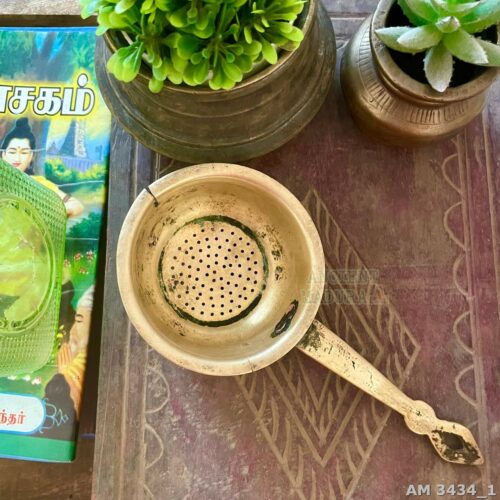 Brass Tea Strainer