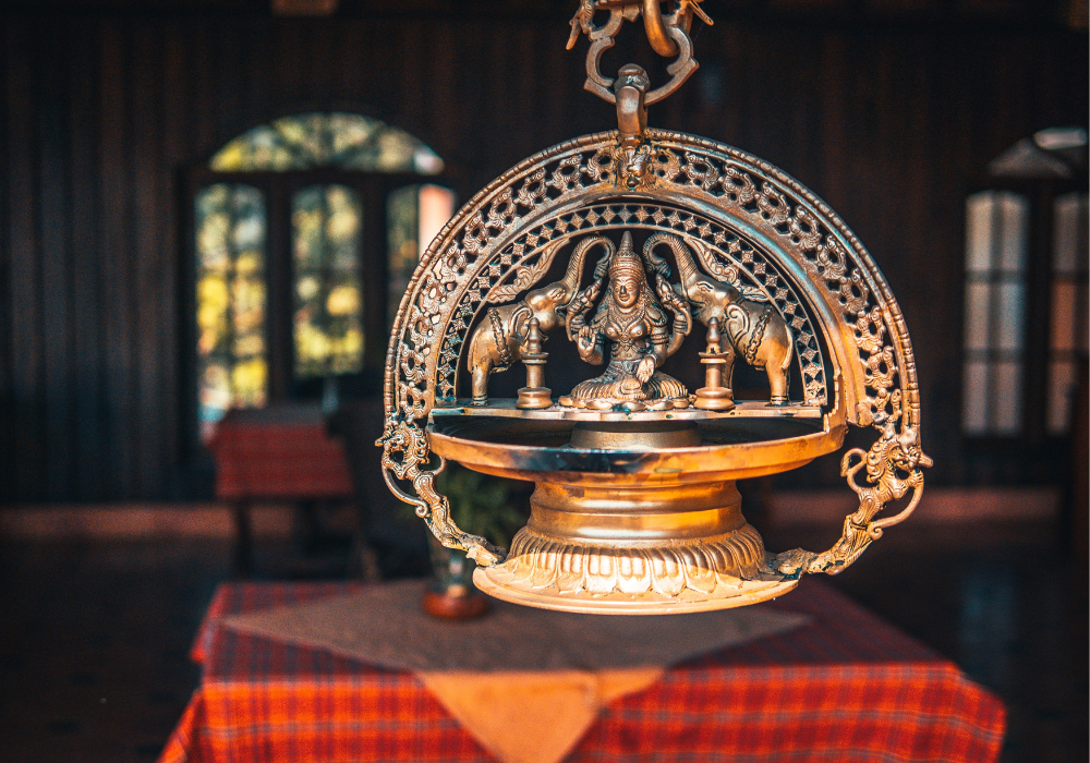 Gajalakshmi Lamp