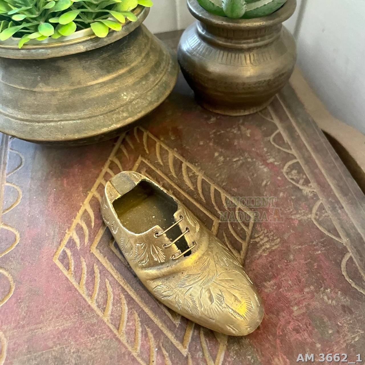 Brass Shoe AshTray
