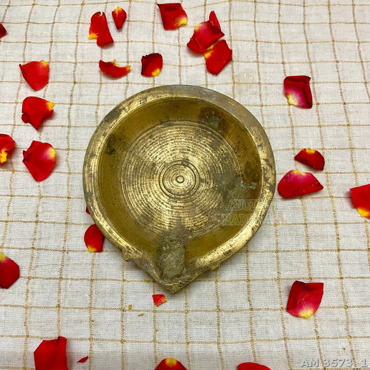 brass agal lamp