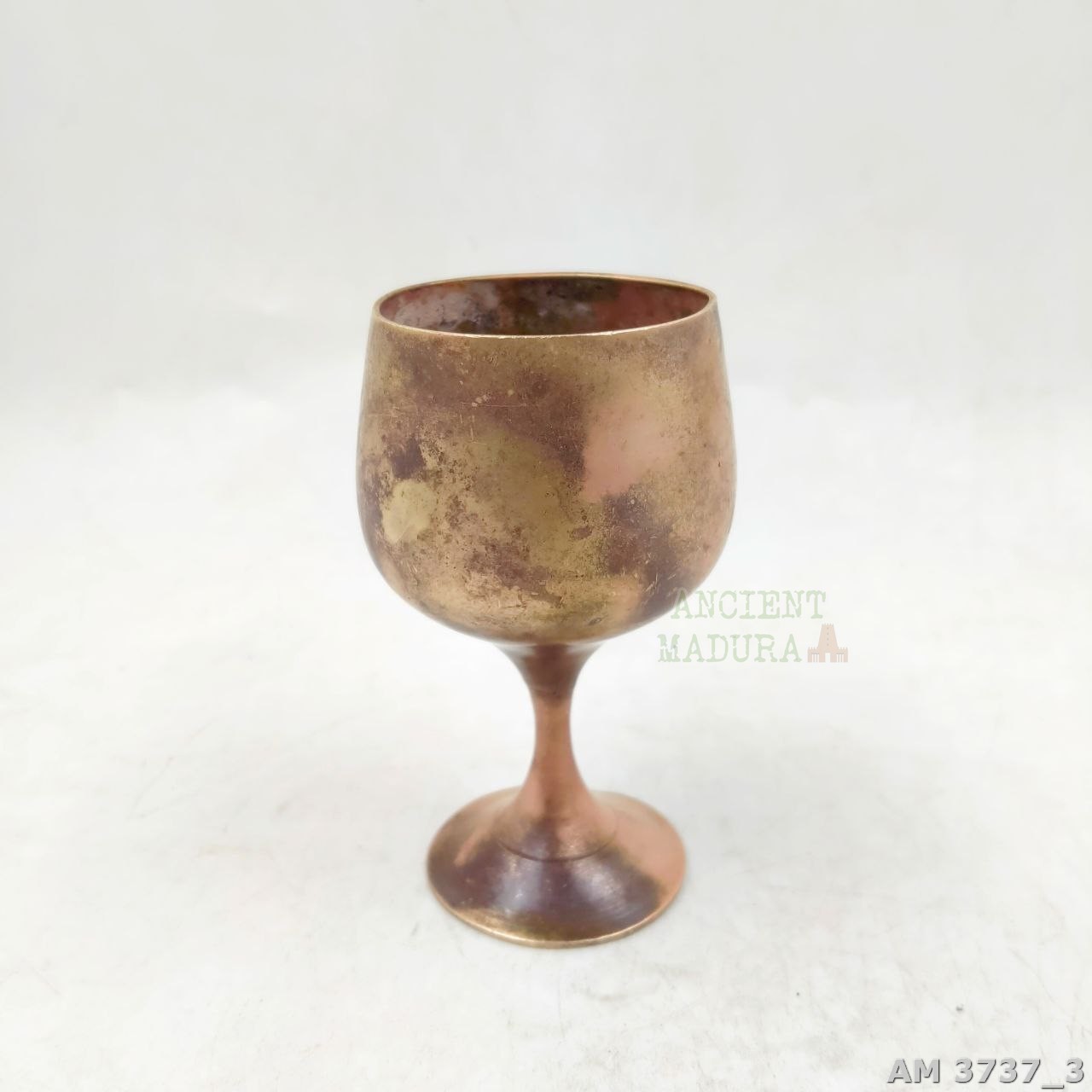 Brass Wine Glass 11 By Tamo Collectibles