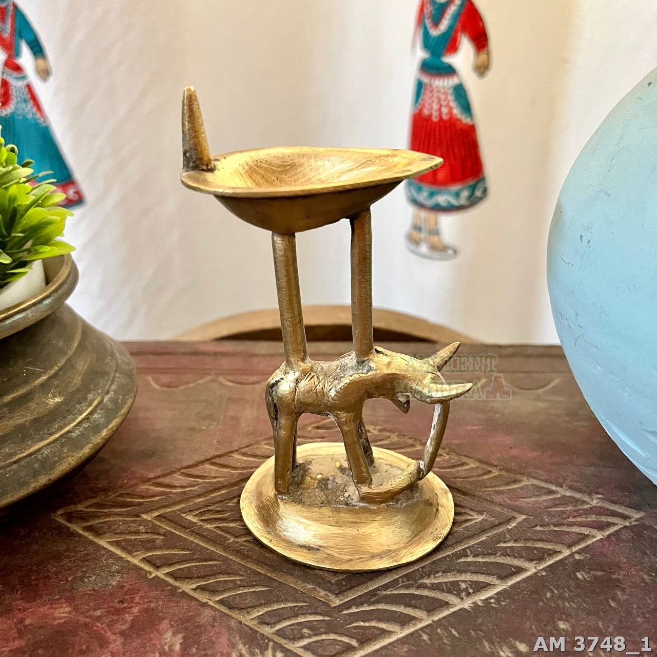 bronze yanai vilakku