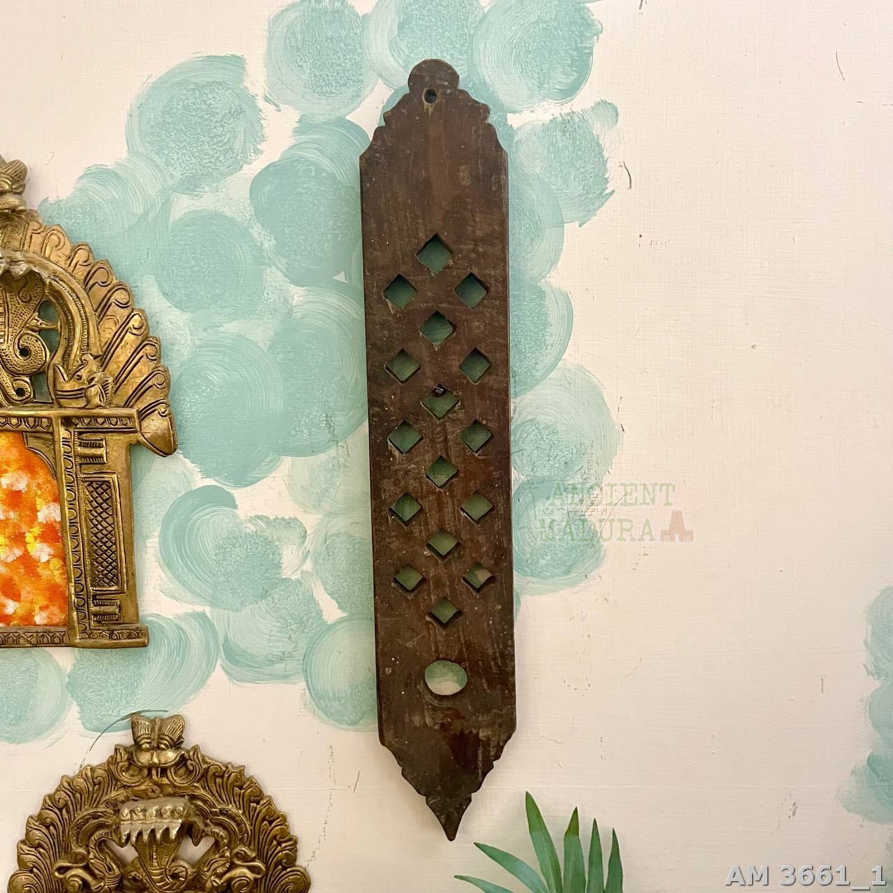 Vintage Wooden Spoon Holder