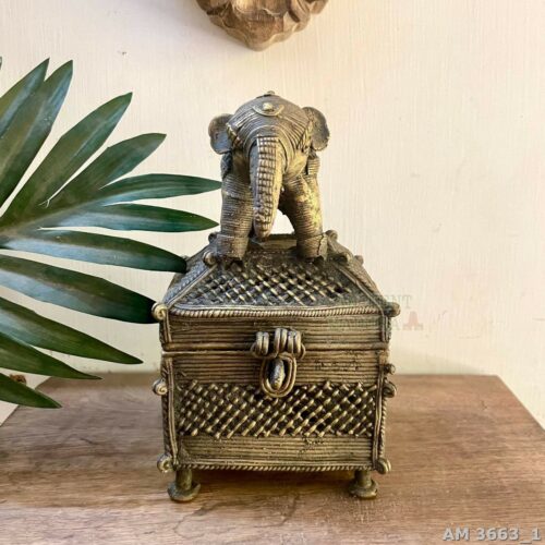 Brass Dhokra Box