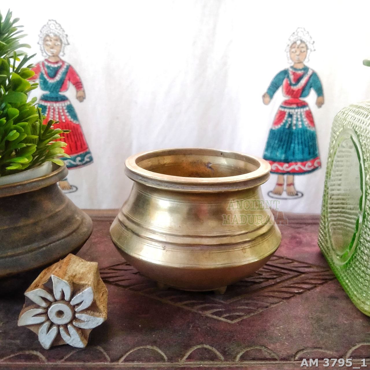 Bronze Ghee pot