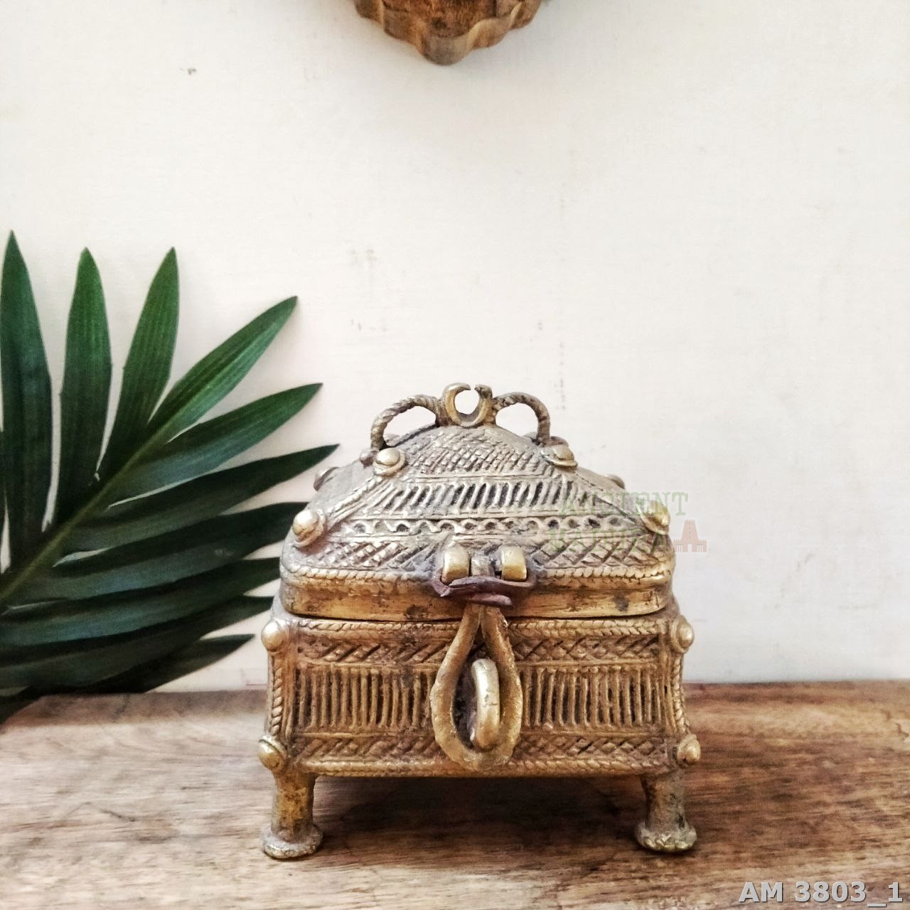 Brass Dhokra Jewel Box