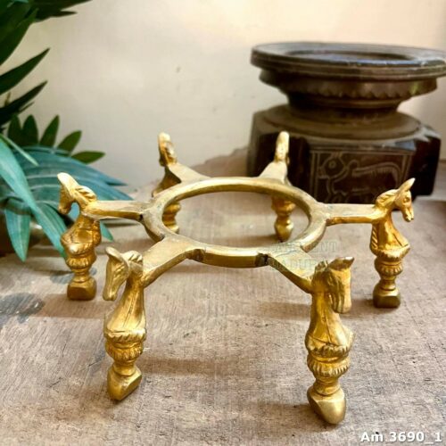 Brass Horse stand