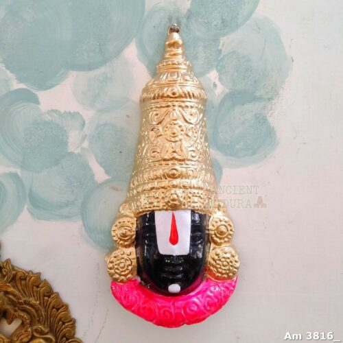 Lord Venkateshwara Paper Mache Mask