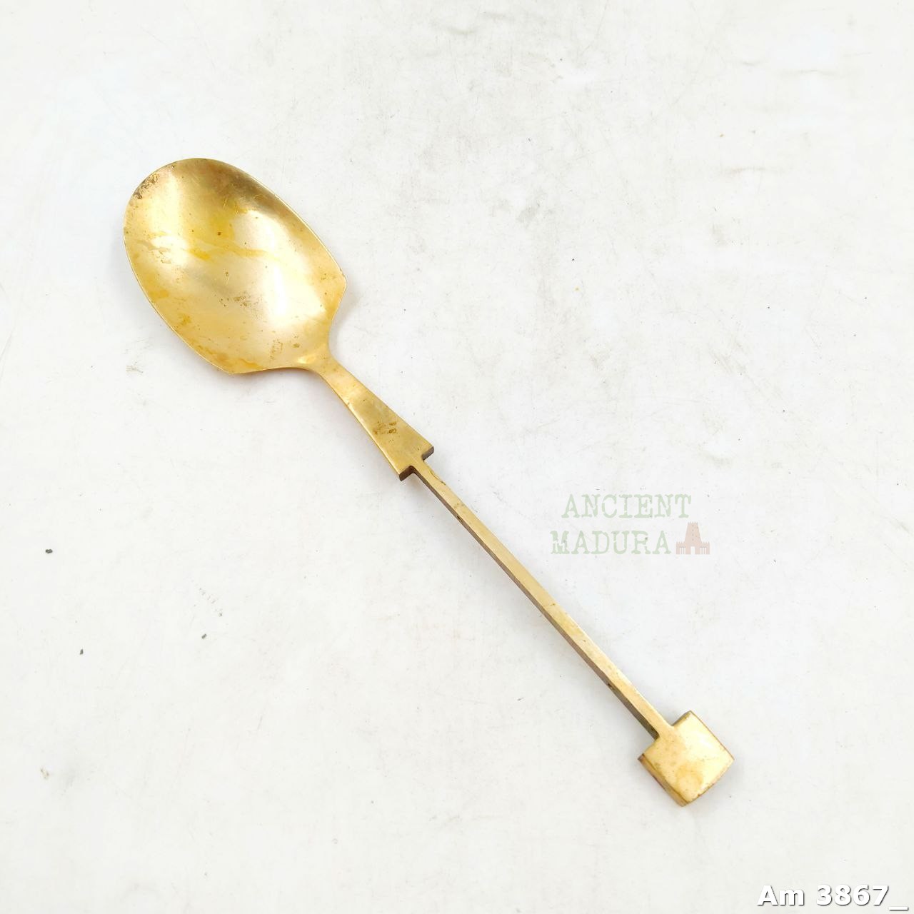 Brass spoon